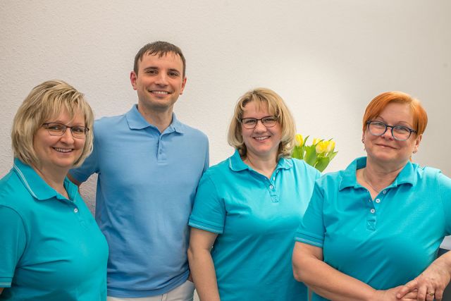 Das Team der Praxis des Familienzahnarztes Grohmann in Bautzen